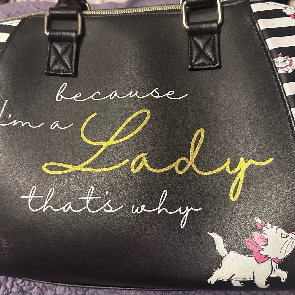 Loungefly Aristocats handbag with shoulder strap